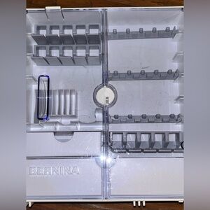 Bernina Free Standing Accessory Box Bernina Accessory Box Bernina Foot Closet